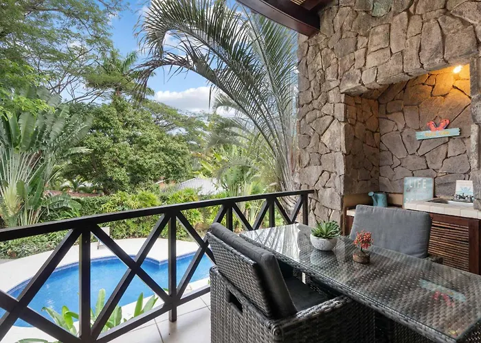 Modern Island-themed With Floor-to-ceiling Windows & Garden And Pool Views Within Walking Distance Of The